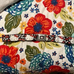 Hello Kitty Seatbelt buckle belt